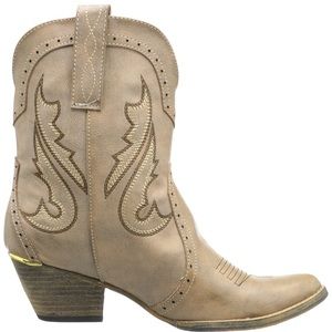 Very Volatile Markie Cowboy Bootie